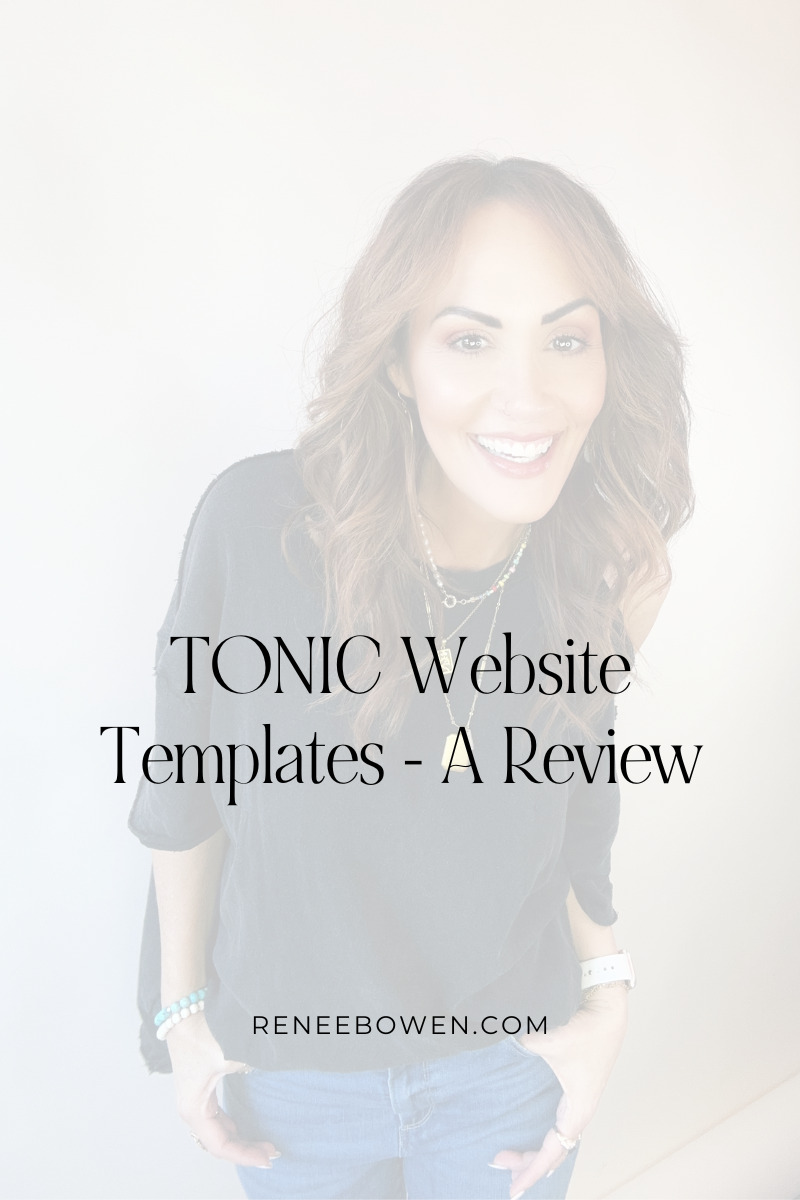 woman with copper hair smiling at camera on cover art for blog post about tonic website templates